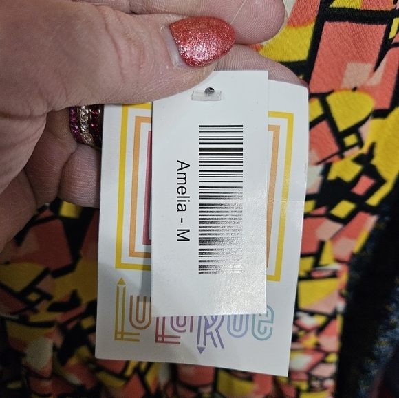 #338 Lularoe Ameila Dresses Size: Medium Various Colors - Picture 10 of 11